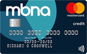 MBNA credit cards