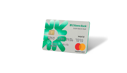 Example of a citizens bank credit card