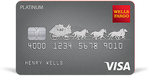 The Wells Fargo Platinum Visa Credit Card has many perks.